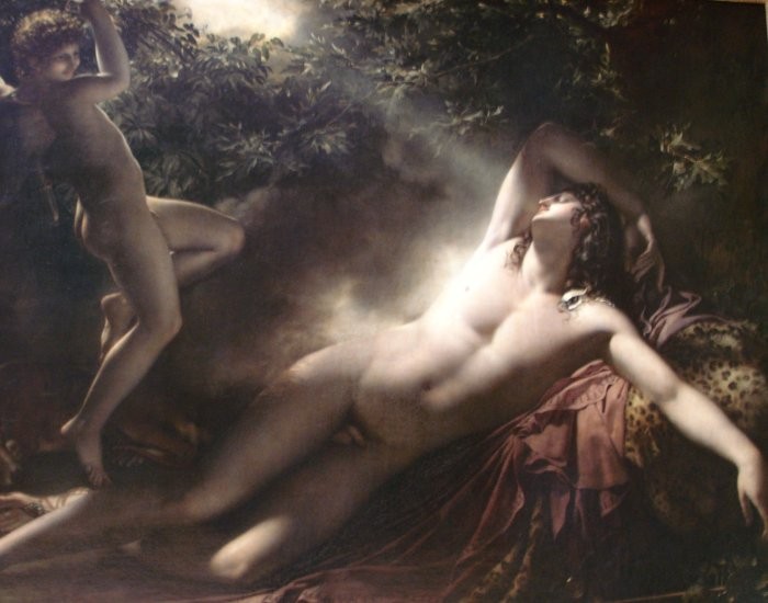 The Sleep of Endymion by Anne-Louis Girodet