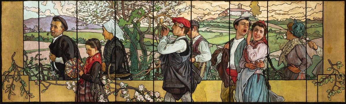 Return from the pilgrimage by Anselmo Guinea
