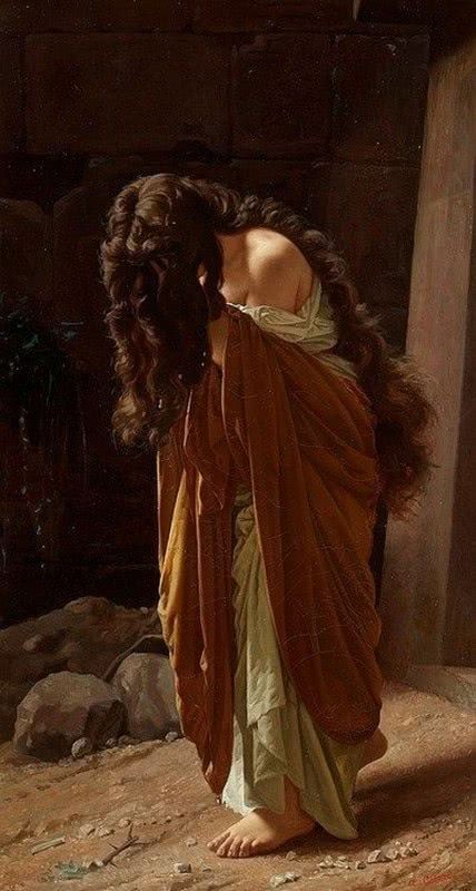 Penitent Magdalene by Antonio Ciseri