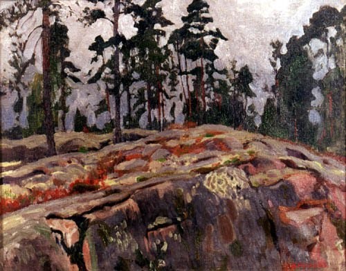 Finland. Forest by Arkady Rylov