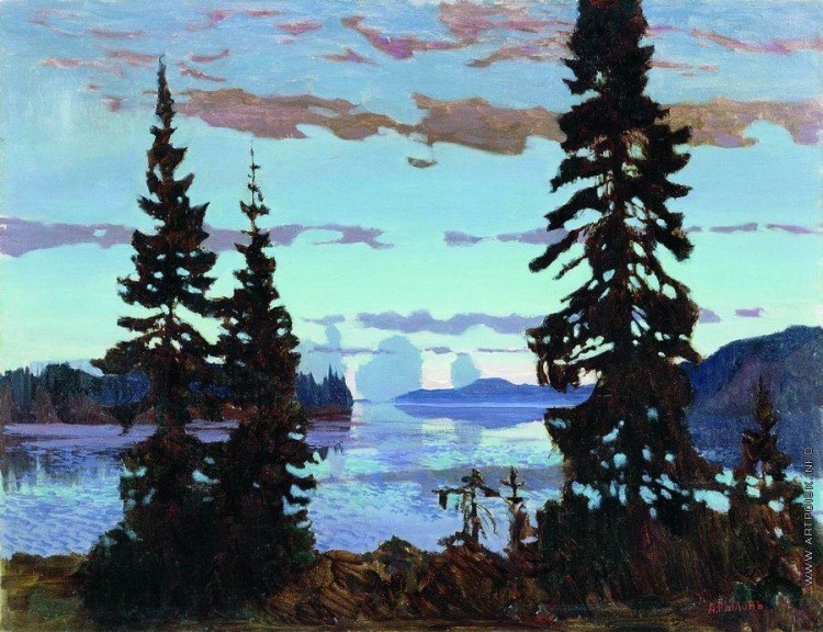 White Night. Night dawn by Arkady Rylov