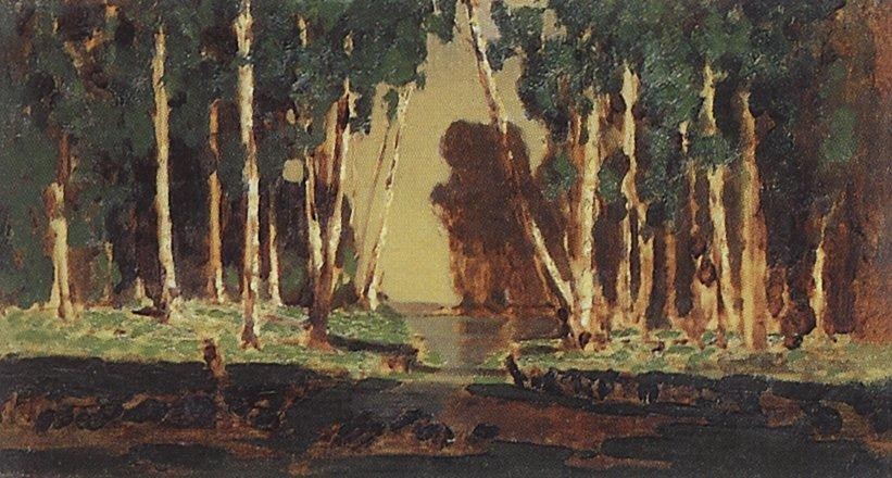 A Birch Grove by Arkhyp Kuindzhi