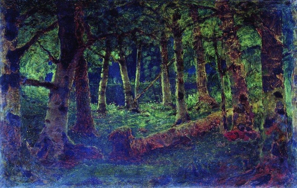 A Birch Grove by Arkhyp Kuindzhi