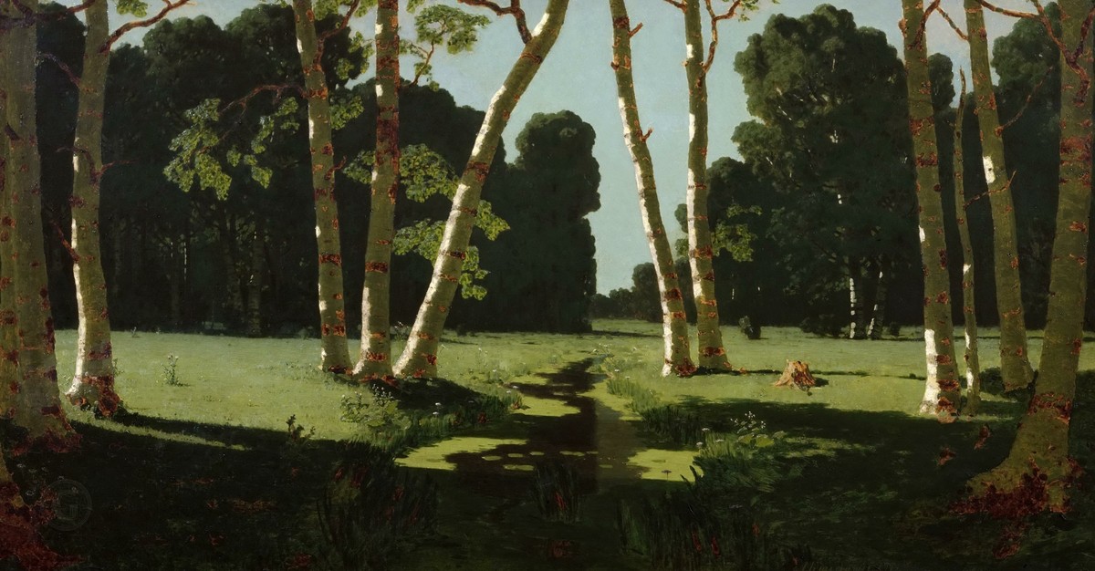 A Birch Grove by Arkhyp Kuindzhi