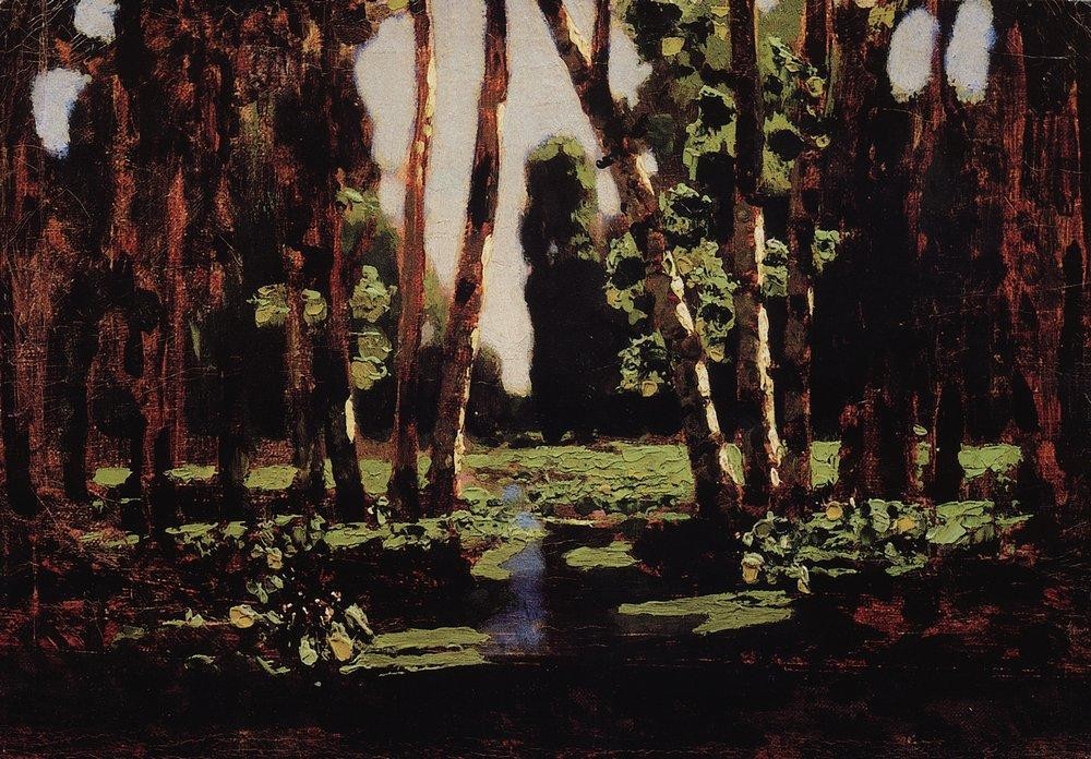 A Birch Grove by Arkhyp Kuindzhi