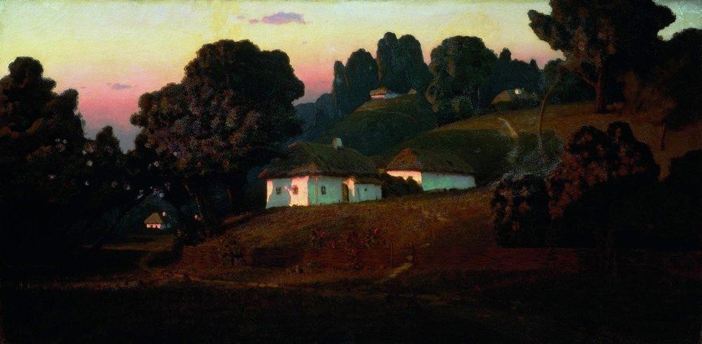 Evening in Ukraine by Arkhyp Kuindzhi