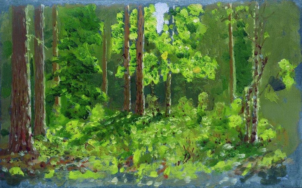 Forest by Arkhyp Kuindzhi
