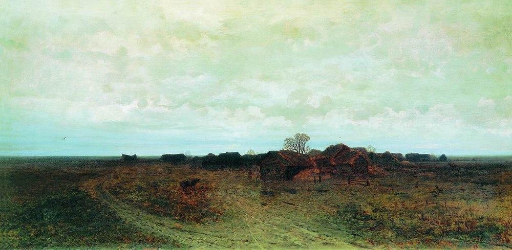 Forgotten Village by Arkhyp Kuindzhi