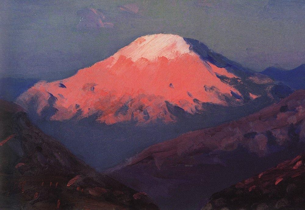 Kazbek by Arkhyp Kuindzhi