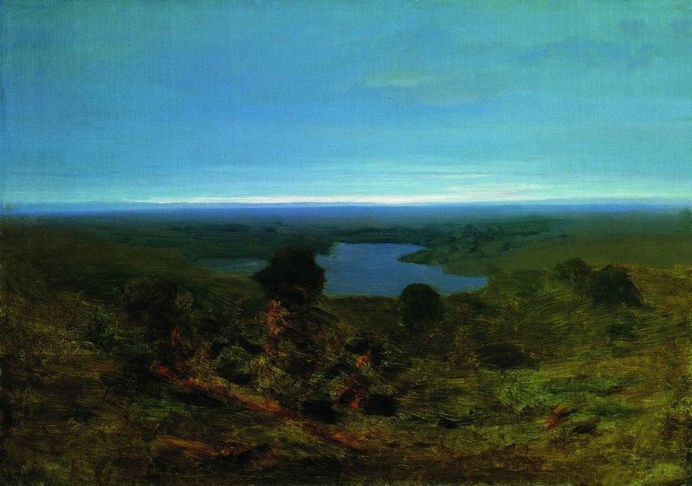 Lake. Evening by Arkhyp Kuindzhi