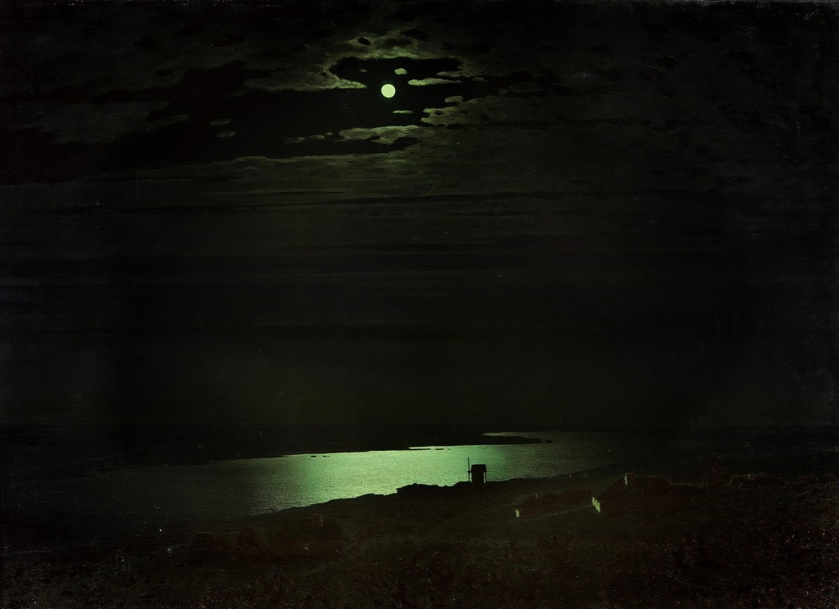Moonlight Night on the Dnieper by Arkhyp Kuindzhi
