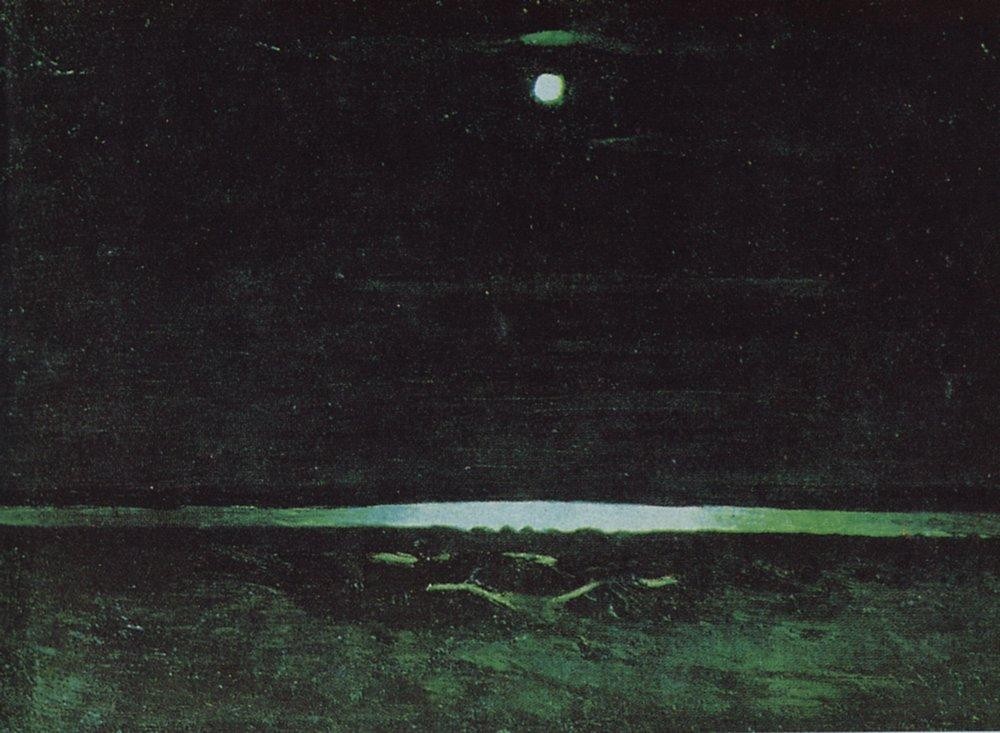 Moonlight Night on the Dnieper by Arkhyp Kuindzhi