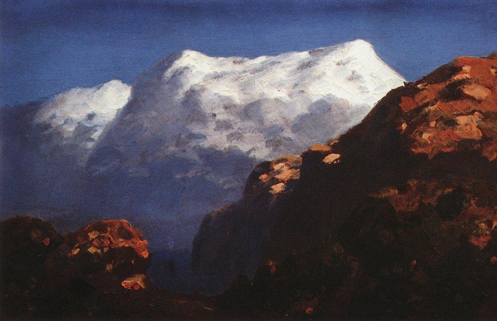 Mountains by Arkhyp Kuindzhi