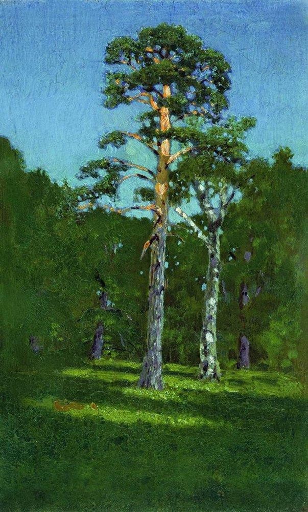 Pine by Arkhyp Kuindzhi