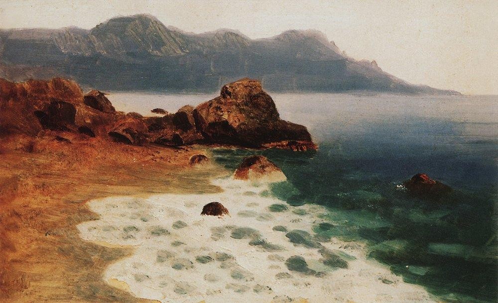 Seashore by Arkhyp Kuindzhi