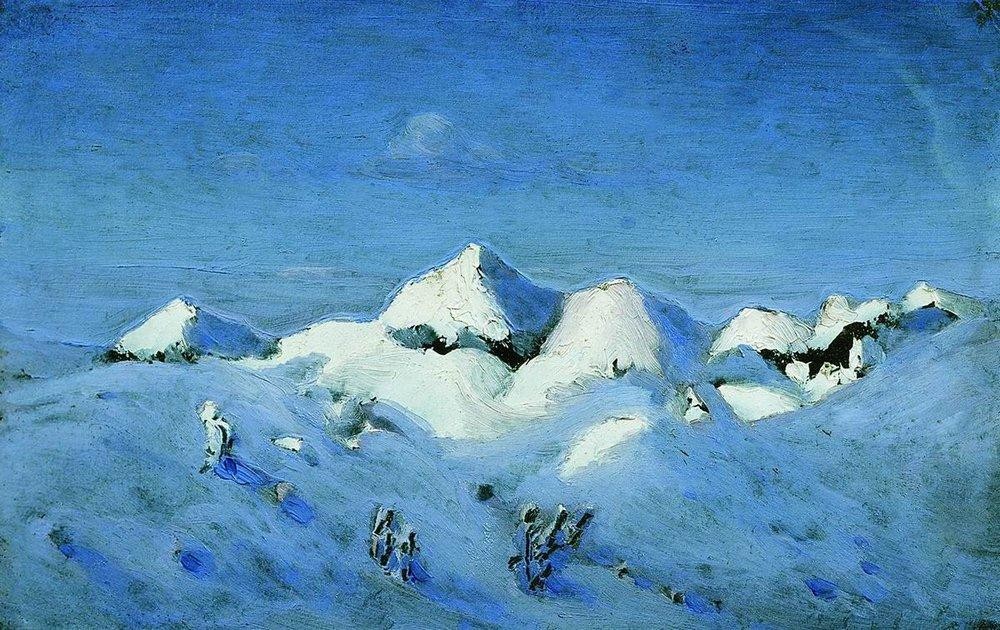 Winter by Arkhyp Kuindzhi