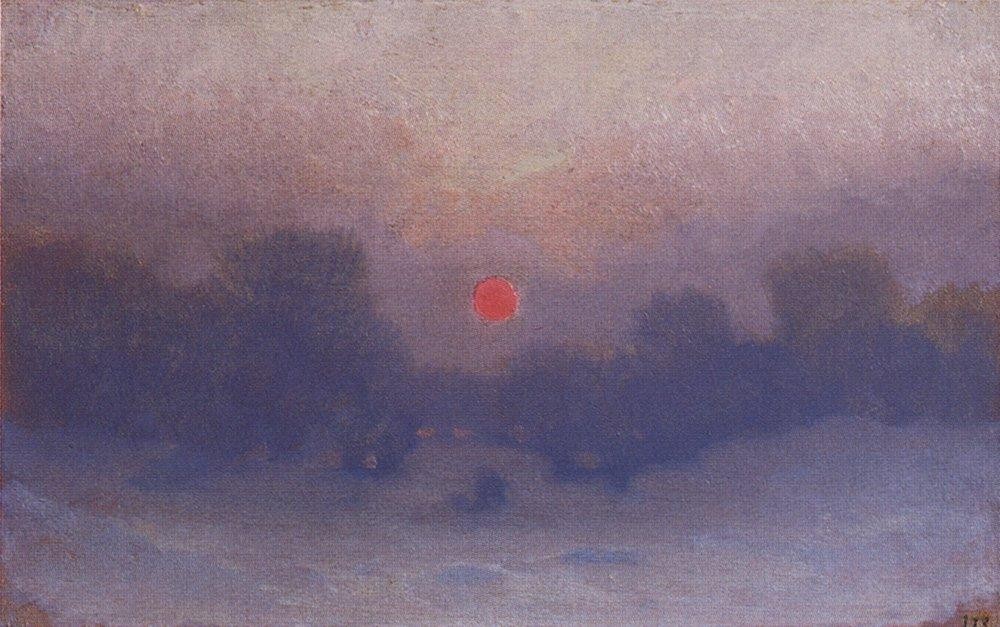 Winter by Arkhyp Kuindzhi