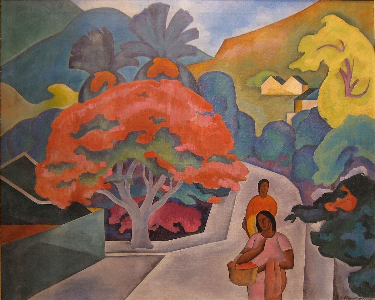 Coral Tree by Black Point, Honolulu, O'ahu by Arman Manookian