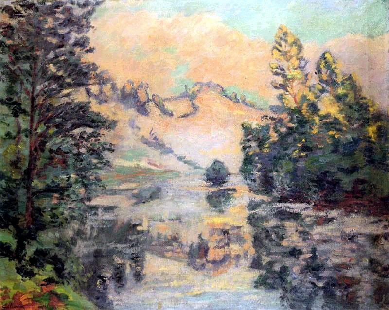 Landscape of Creuse by Armand Guillaumin