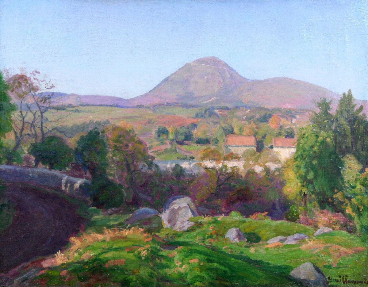 Landscape of Puy de Dôme by Armand Guillaumin