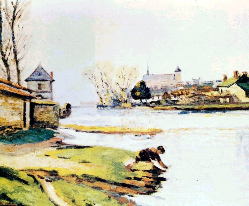 Le réservoir à Poitiers by Armand Guillaumin
