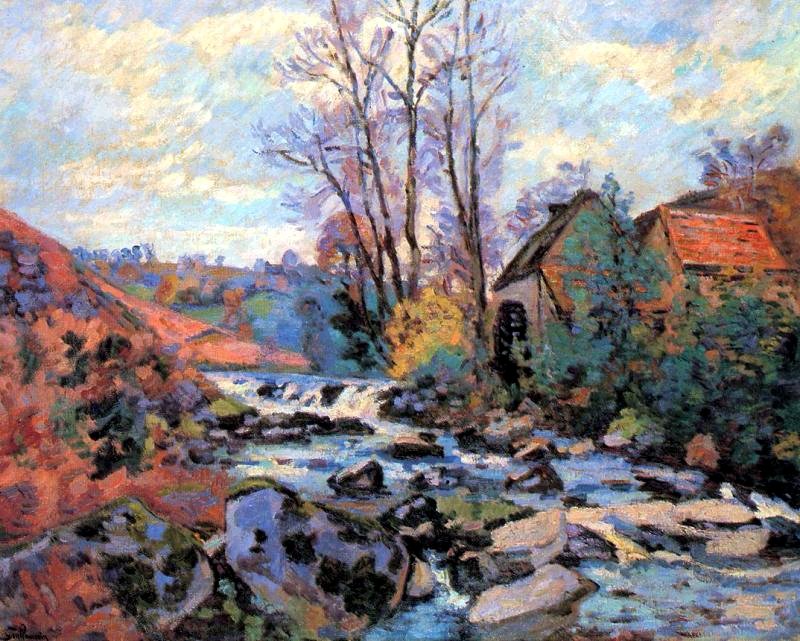 Moulin Bouchardon, Crozant by Armand Guillaumin