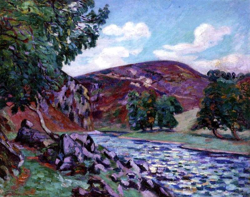 Paysage à Crozant by Armand Guillaumin