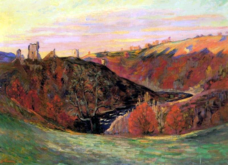 Sunset in Creuse by Armand Guillaumin