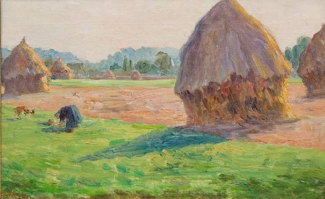 The Haystacks by Armand Guillaumin