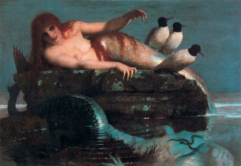 Meerestille (Calm Sea) by Arnold Böcklin
