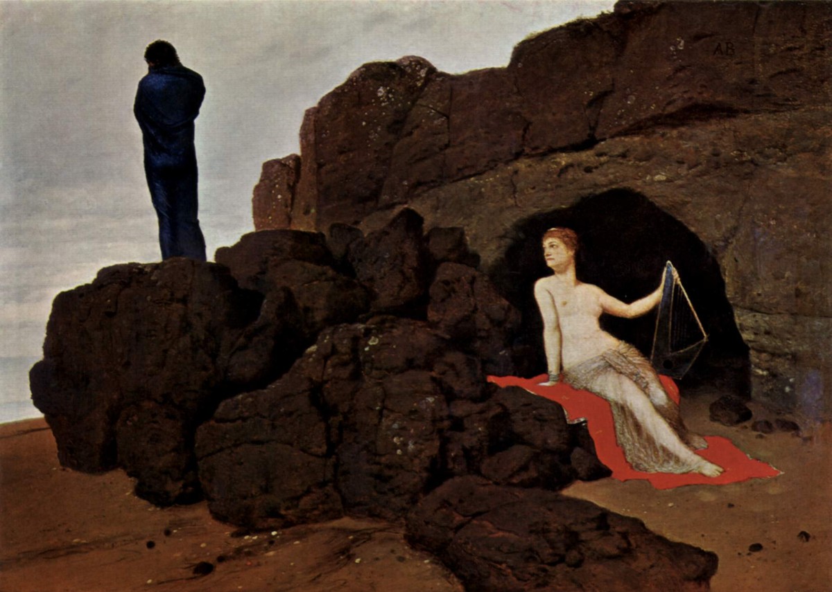 Ulysses and Calypso by Arnold Böcklin