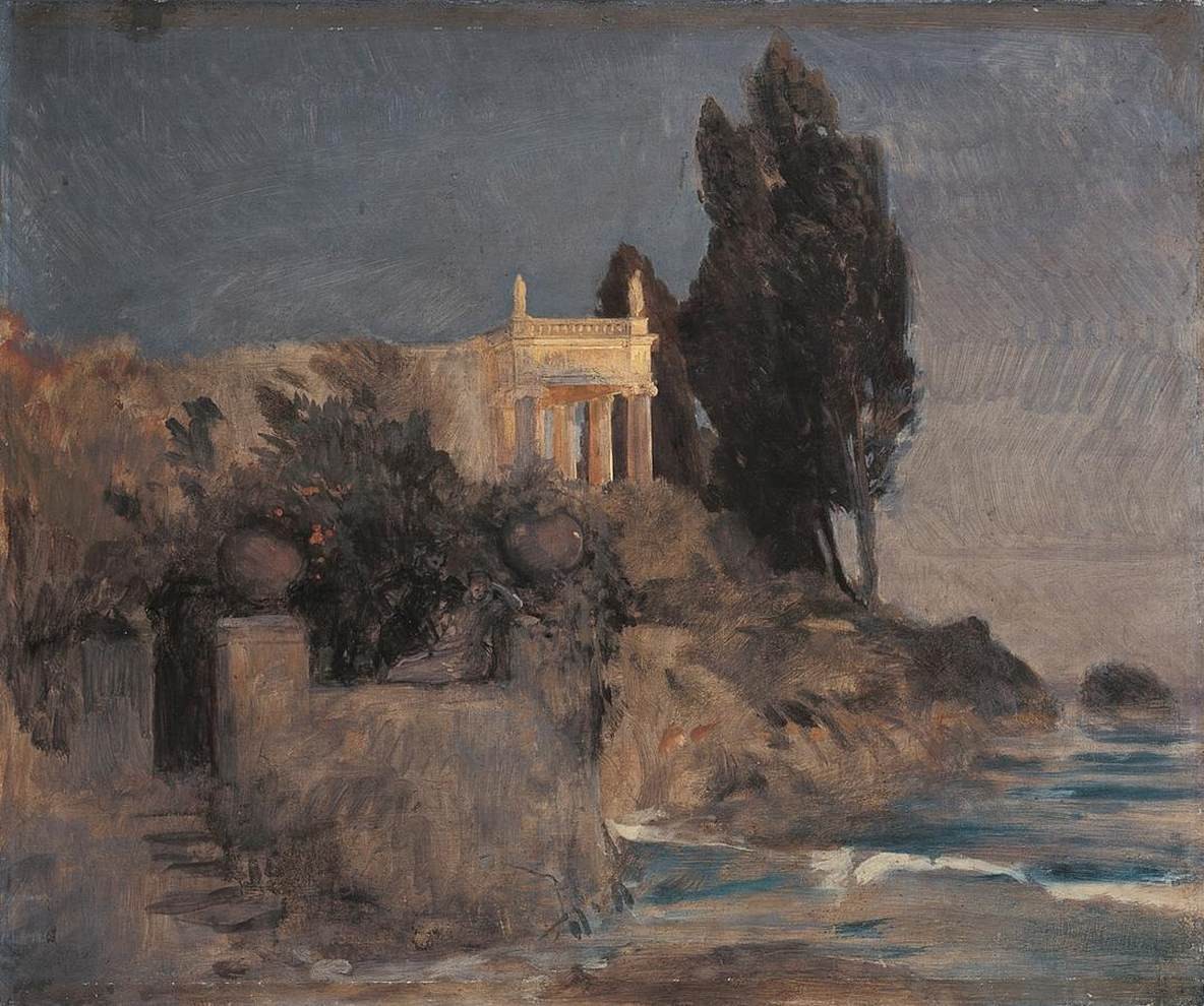 Villa by the Sea by Arnold Böcklin