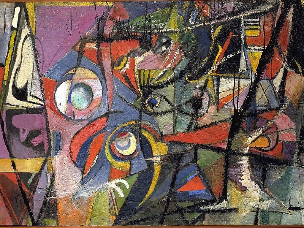 Abstraction by Arthur Beecher Carles
