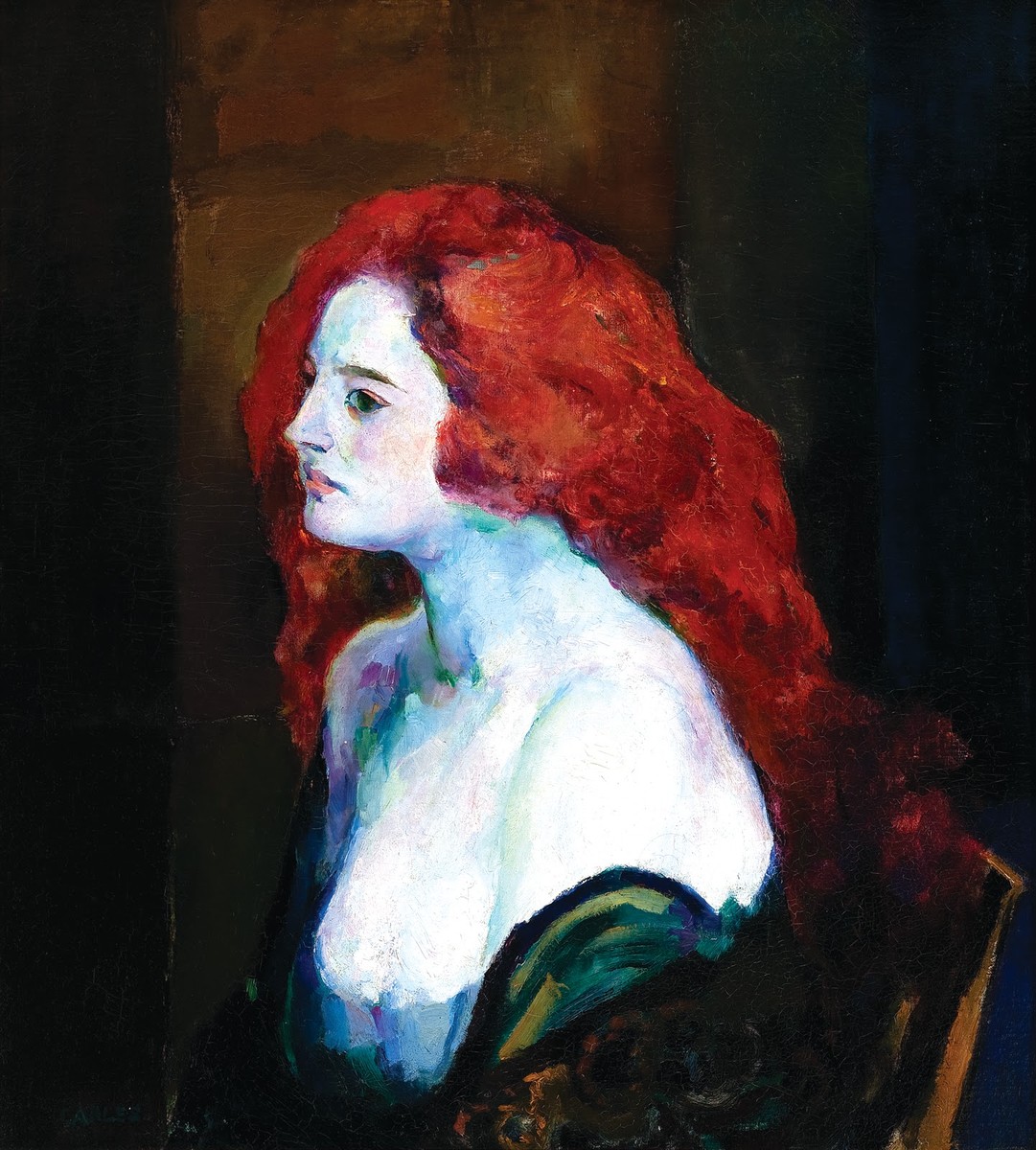 Woman with Red Hair by Arthur Beecher Carles