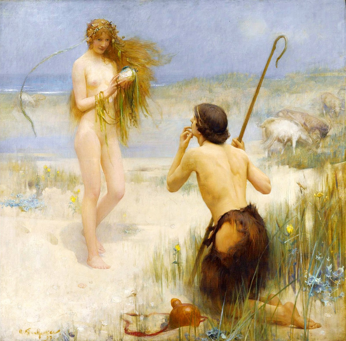 Arthur Hacker The Sea Maid by Arthur Hacker