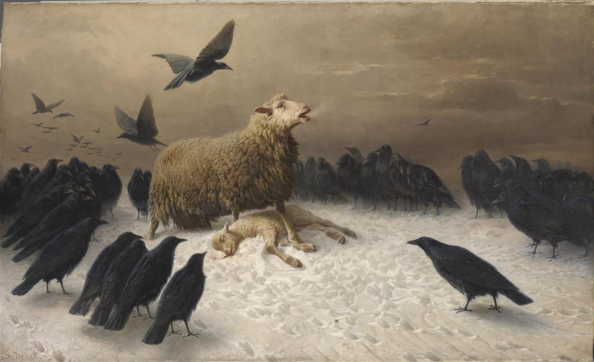 Anguish by August Friedrich Schenck
