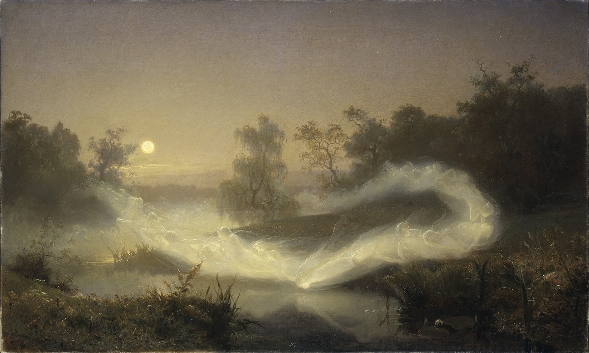 Dancing Fairies by August Malmstrom