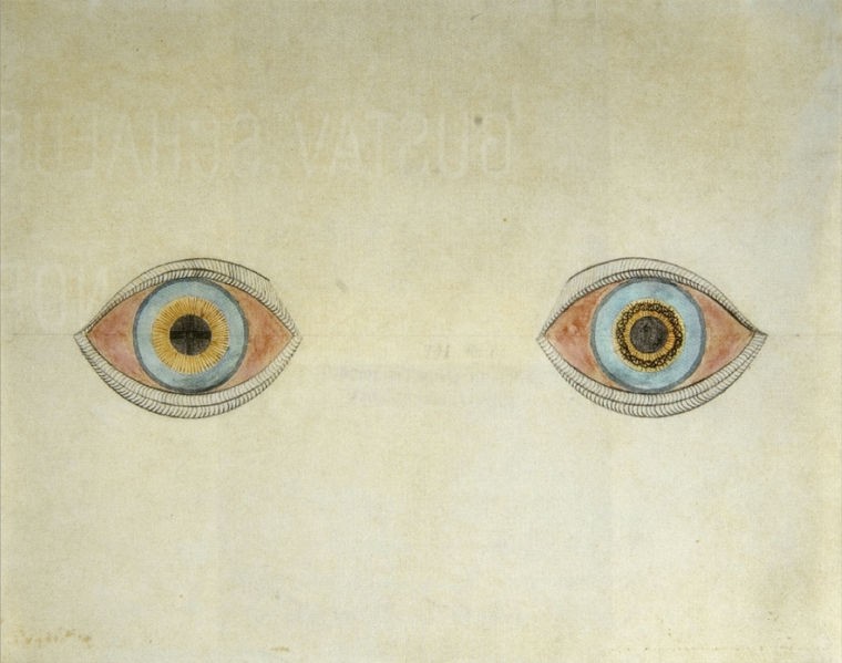 My Eyes in the Time of Apparition by August Natterer