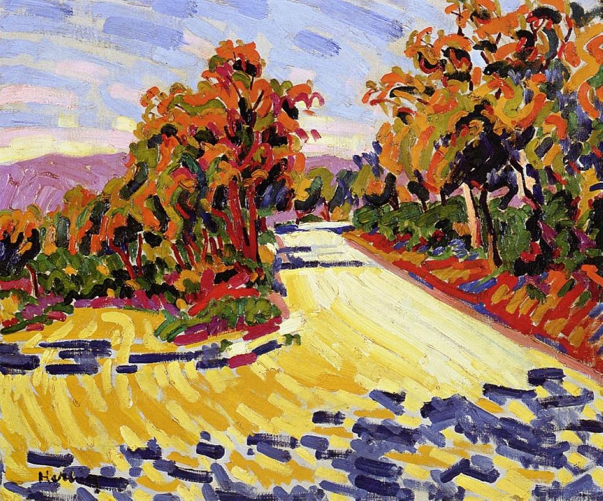 Landscape by Auguste Herbin