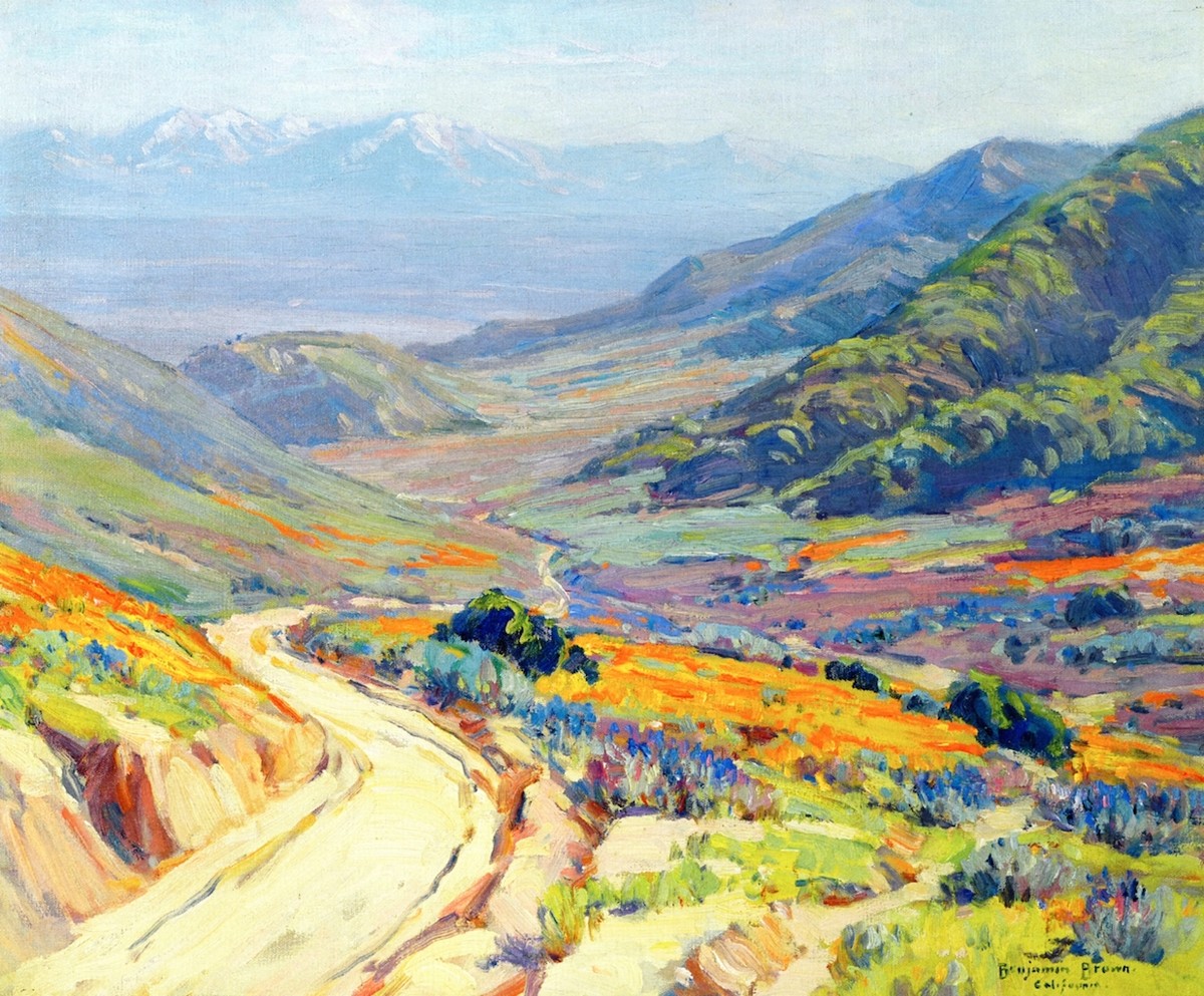Poppies, Antelope Valley by Benjamin Brown
