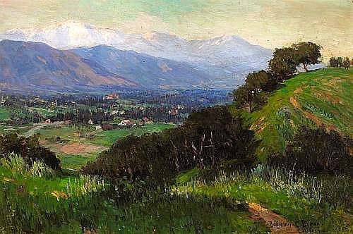 San Gabriel Valley Mid Winter by Benjamin Brown