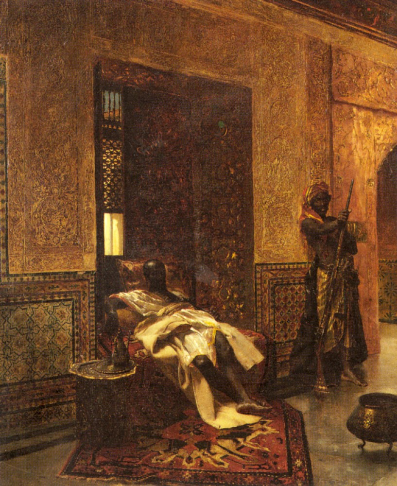 Guarding the Chieftain by Benjamin Constant