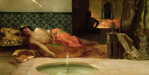 Odalisque by Benjamin Constant