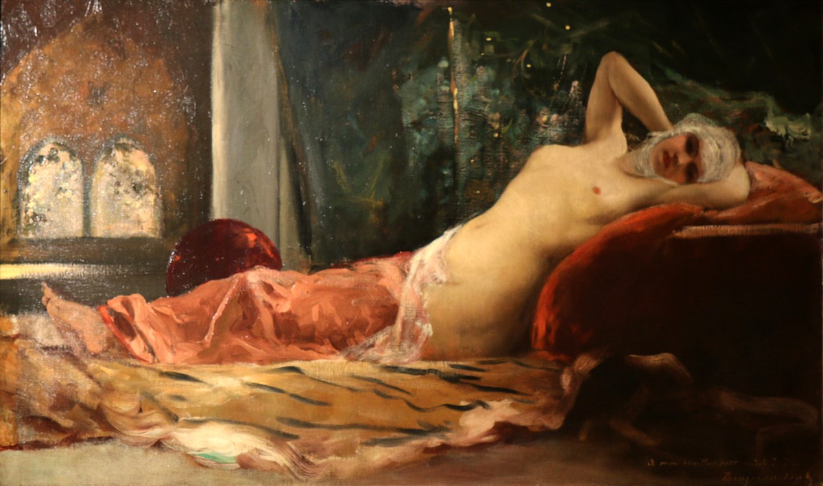 Odalisque by Benjamin Constant