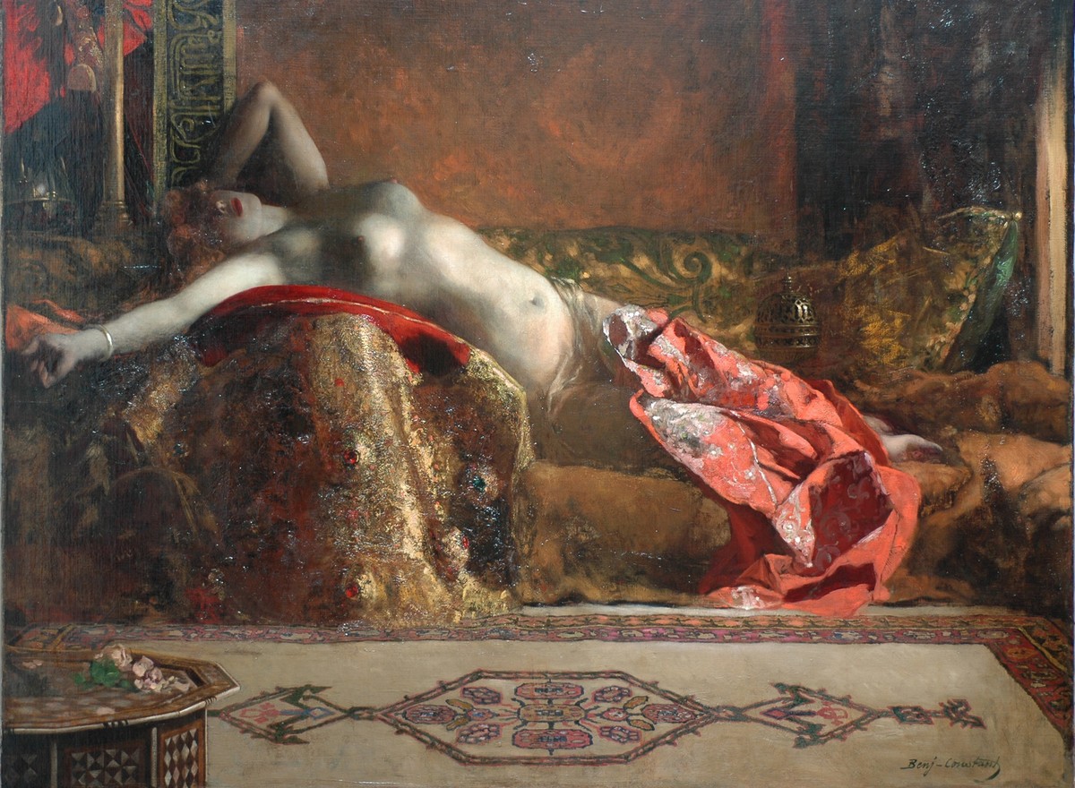 Reclining Odalisque by Benjamin Constant