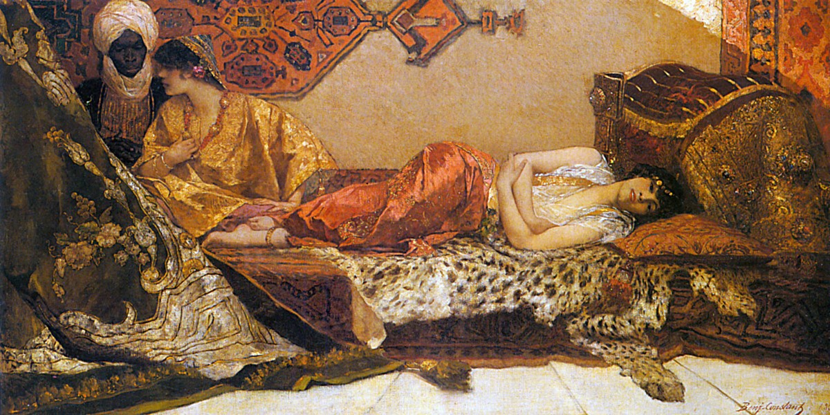 The Odalisque by Benjamin Constant