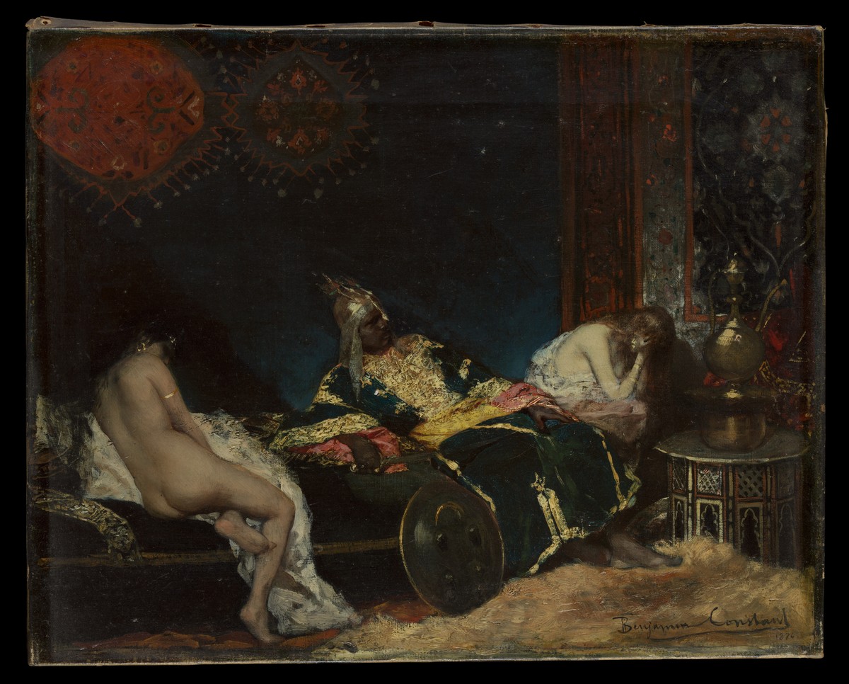 The Serbian Concubine by Benjamin Constant
