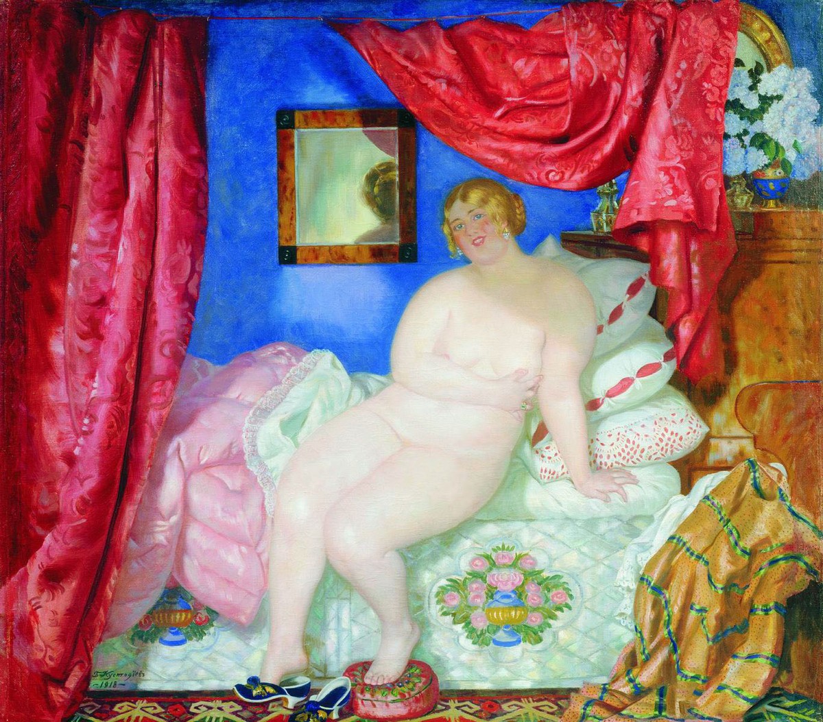 Beauty by Boris Kustodiev