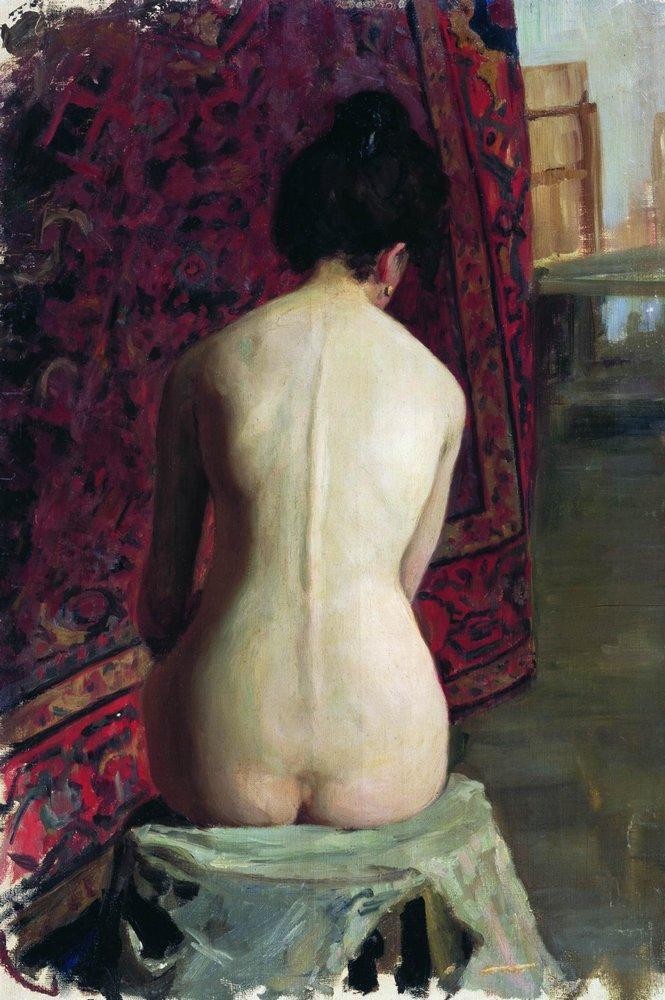 Nude by Boris Kustodiev