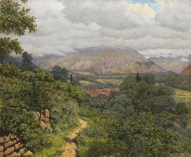 Path in the Hills by Boris Vasilievich Bessonov